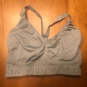 Two pumping bras and two nursing bras.